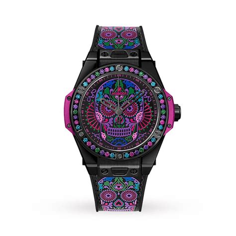 Hublot Big Bang One Click Calavera Catrina Black 39mm 